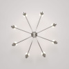 Подвесная люстра Eurosvet 60167/8 никель Smart a068285