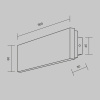 Настенный светильник Maytoni Basic Texture MOD461WL-L8BK