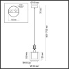 Подвесной светильник Odeon Light Saga Classic 5088/1