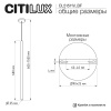 Подвесной светильник Citilux Tubu CL51511V_BF LED
