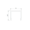 Экран Arlight G-K MAT-L для PLS-GIP, LOCK 019210(1)