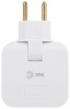 Разветвитель электрический Эра SPF-2-FL-USBC поворотный на 2 розетки + 2USB A+C 10А белый Б0069090