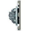 Розетка HDMI 2.0 Type A (механизм) Stekker Эмили RST00-5118-09 антрацит soft touch 50168