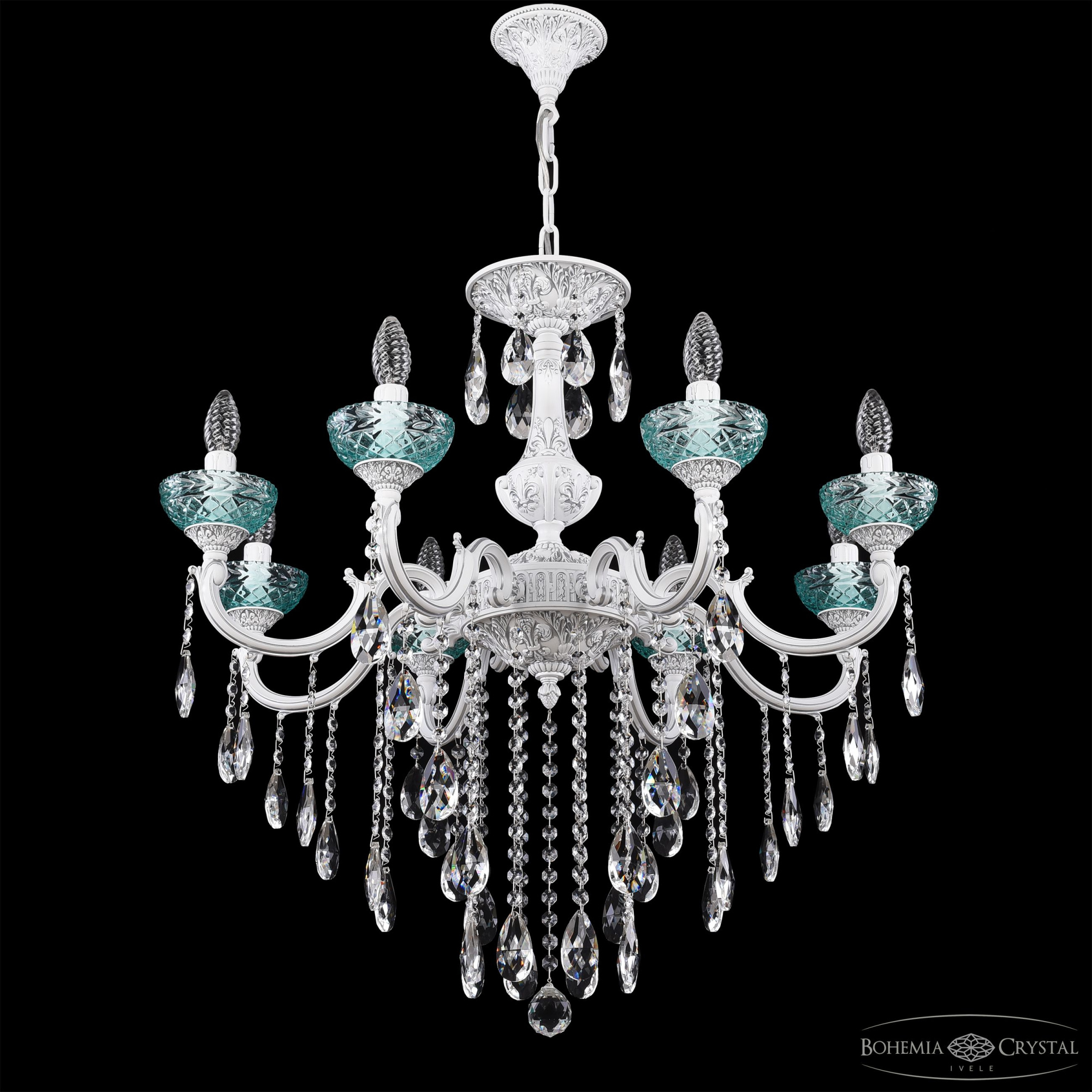 Подвесная люстра Bohemia Ivele Crystal AL78101/8/250 B WMN P Birusa/M-1F