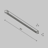 Трековый магнитный светильник Maytoni Technical Points Exility X TR241-2-6W4K-B