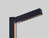 Уличный светильник Delight Collection GR0224-1A black/wood