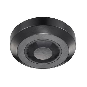 Датчик движения Arlight PRIME-PIR-SURFACE-R76-200W-BK (230V, 0.87A, SLIM, IP20) 054731