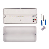 Светильник пылевлагозащищенный Uniel ULW-K25B 6W/4000K/EMG IP65 WHITE UL-00013352
