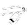 Трековый светильник IMEX Smart Line IL.0050.5010-GU10-BK