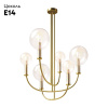 Потолочная люстра Maytoni Status MOD333PL-06BS