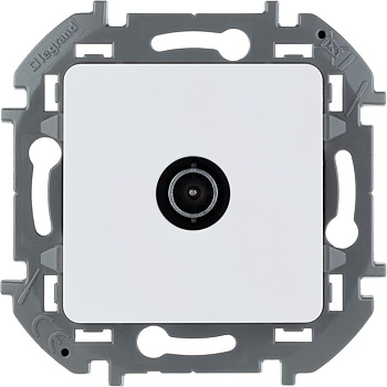 Розетка TV - «звезда» - 2 дБ - 0-2400 мГц. Legrand/Daccord INSPIRIA 673850