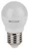Лампа светодиодная Kodak LED P45-11W-830-E27 K 11Вт шар теплый белый свет Е27 Б0057620