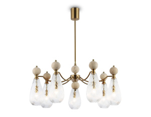 Люстра на штанге Ambrella Light High Light Ceramo Modern LH53287