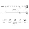 Светодиодная лента Gauss Basic 12В 2835 6Вт/м 4000K 5м IP65 BT014