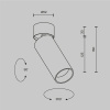 Спот Maytoni Technical Focus Led C055CL-L12W4K-SS-W