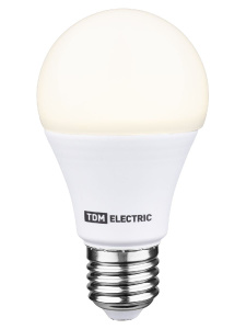 Лампа светодиодная диммируемая TDM Electric E27 10W 4000K прозрачная SQ0340-0196