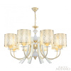 Подвесная люстра Arte Milano Florentia-6067 306067/8 Wh/Gd