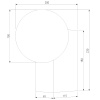 Уличный настенный светильник Elektrostandard Gravity 35166/U черный 4690389195099 a062885