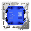 Выключатель двухклавишный Voltum S70 VLS020104 (шелк)