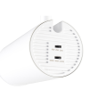 Трековый однофазный светильник Crystal Lux CLT 0.31 021 WH 3CCT ZOOM