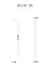 Настенный светильник MyFar Sunn MR1190-1WL