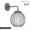Уличный настенный светодиодный светильник Arlight LGD-Pearl-Wall-7W Warm3000 029973