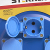 Удлинитель на металлической катушке 4-местный Stekker PRF02-41-30 30м 39296
