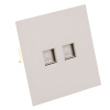 Розетка компьютерная 2-местная RJ-45 (механизм) Stekker Мия RST00-3111-08 50481