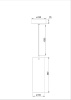 Подвесной светильник Arte Lamp Lanterna A3606SP-8BK