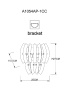 Настенный светильник Arte Lamp Ella A1054AP-1CC
