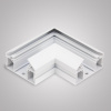 Угловой соединитель с закладным профилем AM Group AM540 WH SMART