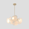 Люстра на штанге Crystal Lux DANDELION SP6 GOLD