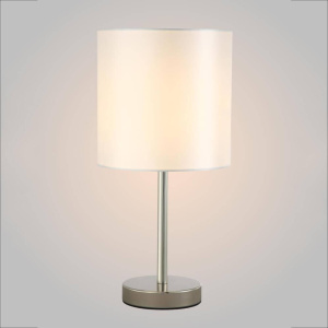 Настольная лампа Crystal Lux Sergio LG1 Nickel