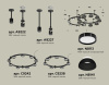 Комплект подвесного светильника Ambrella Light Techno Ring XR92221101 (A9222, A9227, C9238, C9232, N8113, N8141)