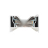Шинопровод Denkirs DK Track White TR1001-WH