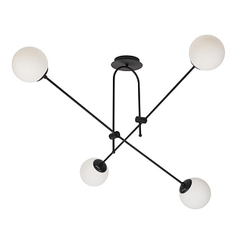 Люстра на штанге Arte Lamp Mattino A8625PL-4BK