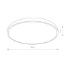 Потолочный cветильник Nowodvorski Agnes Round Led Pro White 10980