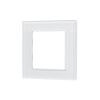 Рамка одноместная Arlight FRM-GLARE-GS-1-WH 043786