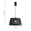 Подвесной светильник Favourite Vimini 4830-1P