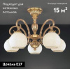 Потолочная люстра Reccagni Angelo PL 8520/5