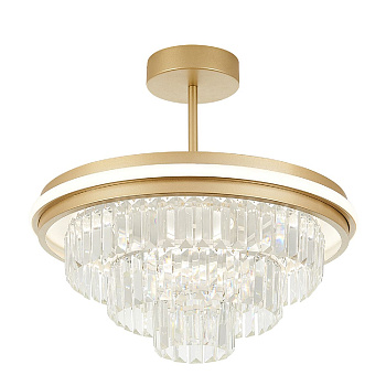 Люстра на штанге Natali Kovaltseva Crystal LED LAMPS 81115/3C