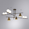 Люстра на штанге Arte Lamp Jacob A7029PL-9BK