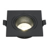 Встраиваемый светильник General GCL-MR16-SQ-BLACK 661283