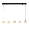 Подвесной светильник Delight Collection MD25030003-5B matt black/clear