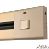 Накладной шинопровод с выключателем Arte Milano Am-track-sockets 385205TOB/50 Gold