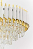Подвесная люстра Lumina Deco Funneli LDP 6003-500 WT+F.GD