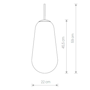 Плафон Nowodvorski Cameleon Pear L 8532