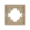 Рамка пластиковая на 1 пост Arlight FRM-TENDO-SFPL-1-GD 054643