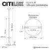 Подвесной светильник Citilux Duza CL51712_BF