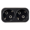 Разветвитель сетевой 2-местный Stekker 250V 16A ABS ADP16-22-20 50680